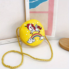 Cute Cartoon Pony Crossbody Bag for Girls