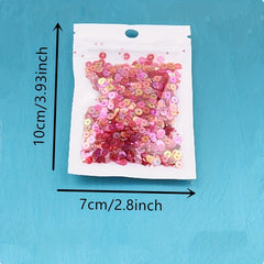2000pcs 4mm Austrian Sequin DIY Embroidery Sequin Wedding Decor