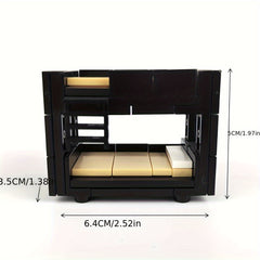 Building Blocks Sleeping Room Bedroom Set Gift