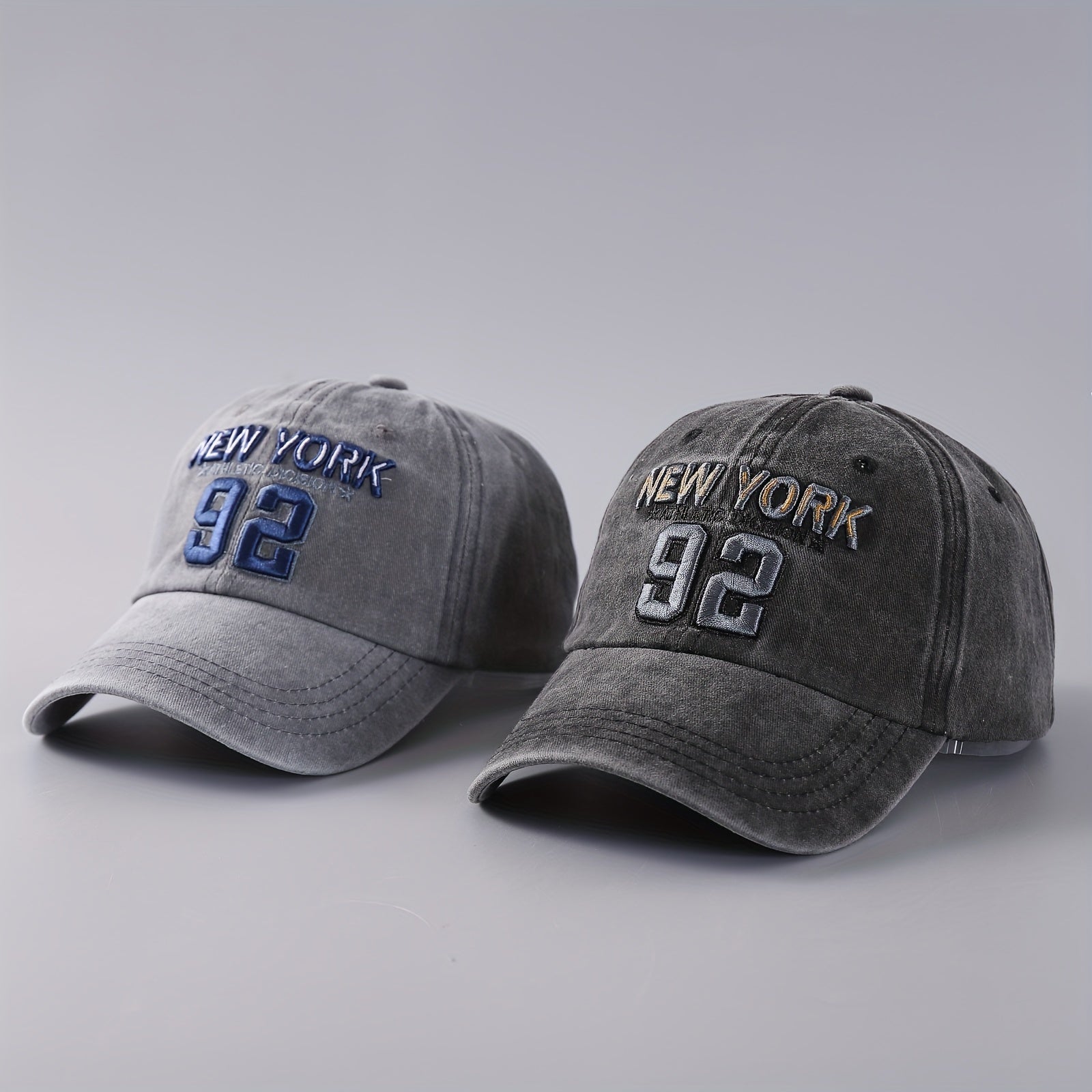 Men's Outdoor Baseball Cap Embroidered Letter Sport Peaked Hat