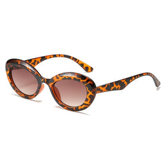 Winter Style Oval Personality All Match Sunglasses