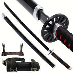 Samurai Katana Sword Set with Belt and Holder for Role Playing Cosplay