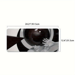 Art Statue Pattern Mouse Pad Desktop Accessories