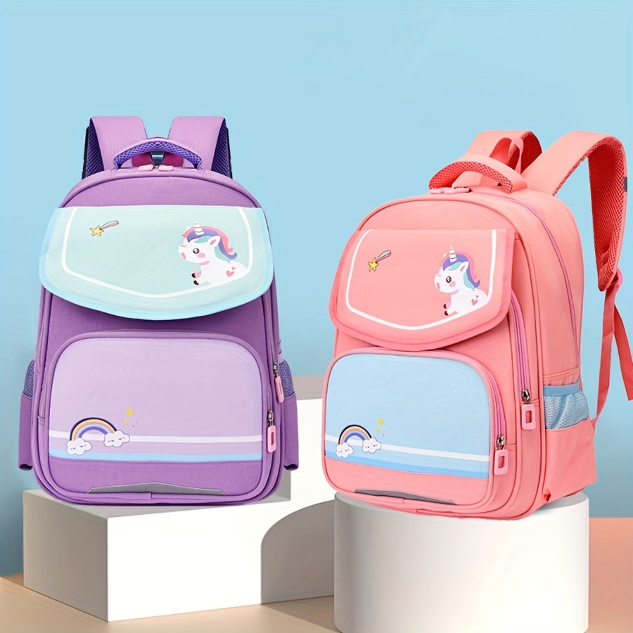 Children's Backpack Girls Boys Lightweight Schoolbag Large Capacity