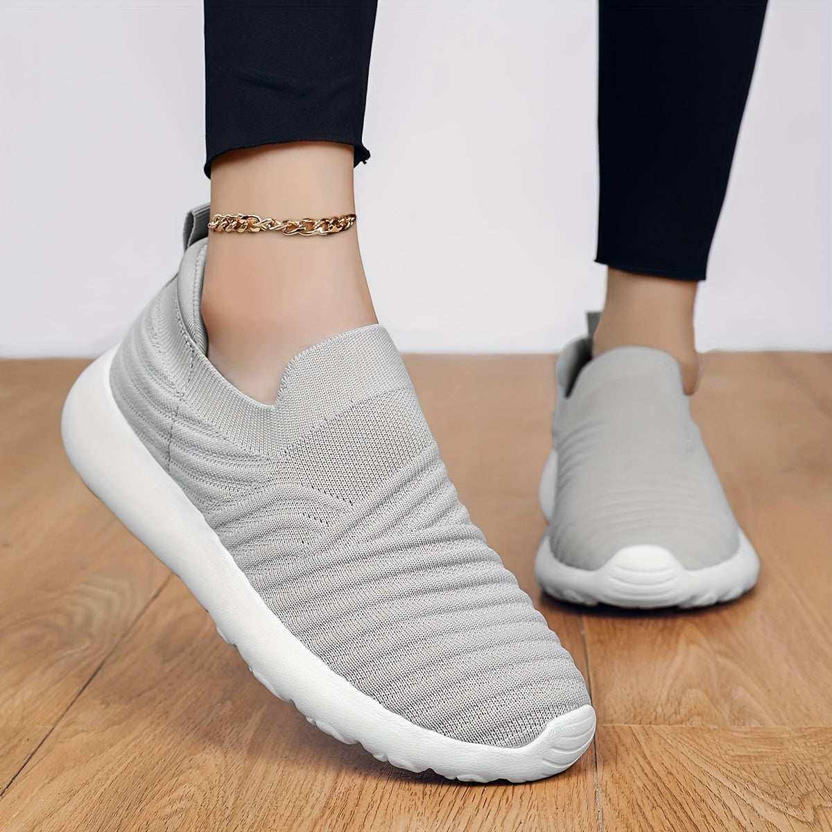 Breathable Mesh Walking Shoes for Women