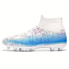 Non Slip AG Football Cleat Comfy Soccer Shoes for Boys