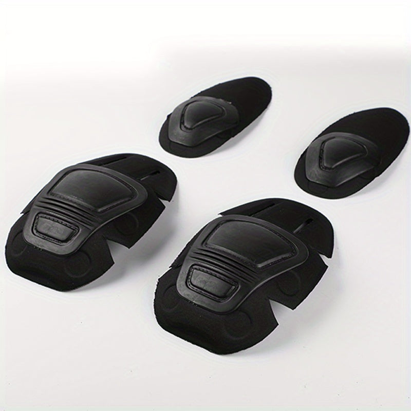 4pcs Thick Knee & Elbow Pad Set - Advanced Combat Pants & Shirts - 45-80kg