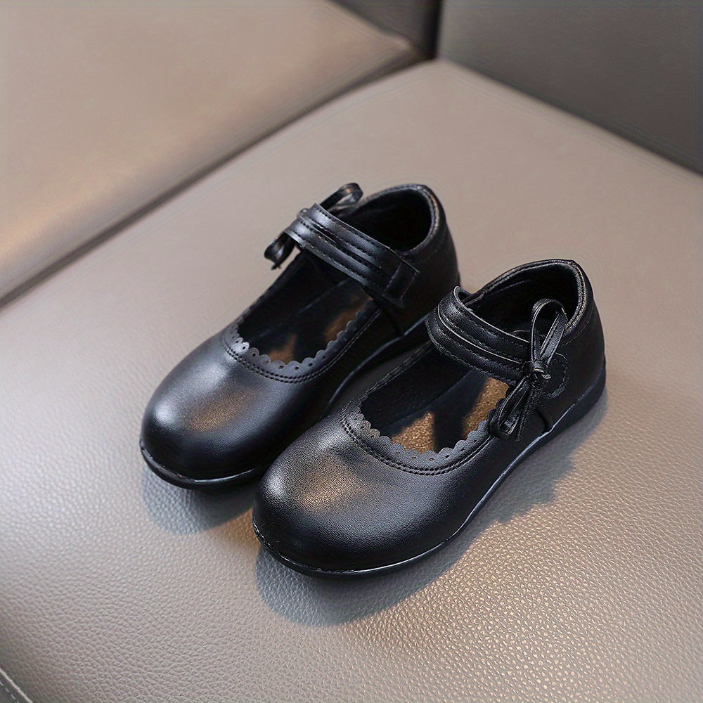 Kids Bowknot Flats Lightweight Non Slip Shoes