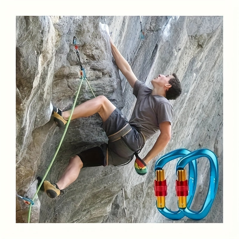Heavy Duty Screw Lock Carabiner for Climbing Hammock Camping