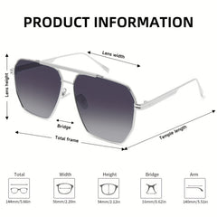 Men's Classic Metal Sunglasses Zinc Alloy Polarized 100 UV Protection