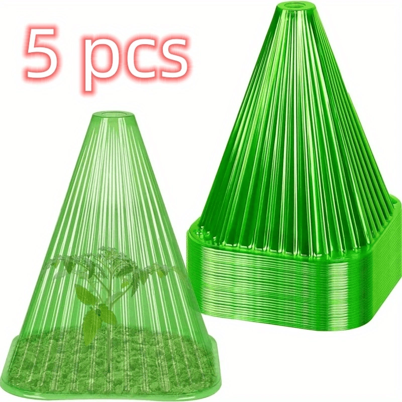 10pcs Reusable Plant Bell Jars Protect Plants Birds Frost Snails
