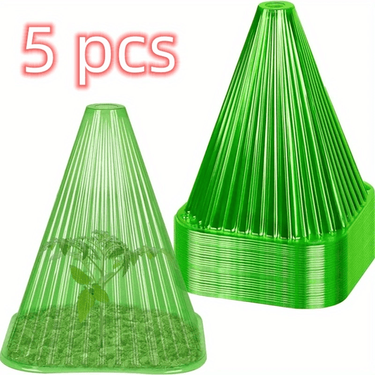 10pcs Reusable Plant Bell Jars Protect Plants Birds Frost Snails