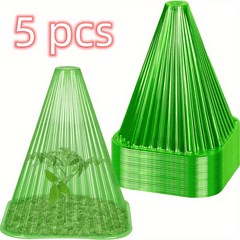 10pcs Reusable Plant Bell Jars Protect Plants Birds Frost Snails