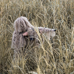 Men's Ghillie Suit Jacket & Pants Set Camo Airsoft Gear