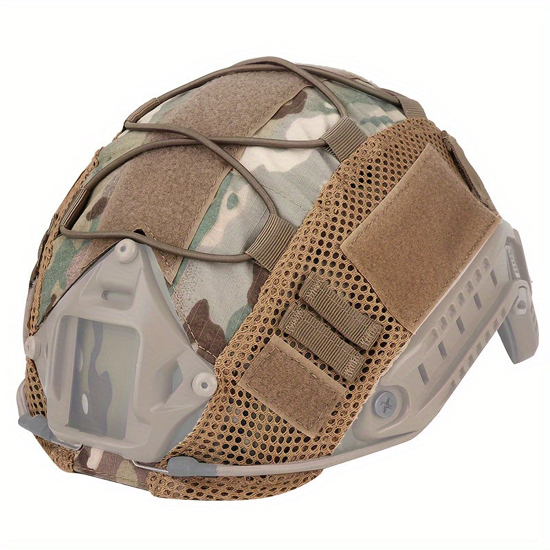 Camouflage Helmet Cover for Fast Helmet M L & Bump Helmet L XL