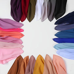 Pearl Chiffon Women's Winter Shawl Scarf