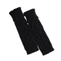 Winter Knitting Leg Warmers for Dance Yoga