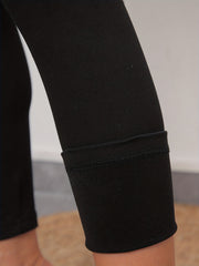 Solid High Waist Skinny Leggings Casual Stretchy Leggings