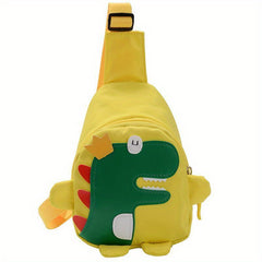 Nylon Dinosaur Print Chest Bag for Kids