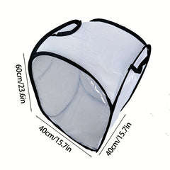 Large Pet Cage Folding Butterfly PVC Cage for Plants Insect Prevention