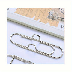2pcs Metal Pen Clips Paperclip Pen Clip Holders For Notebooks