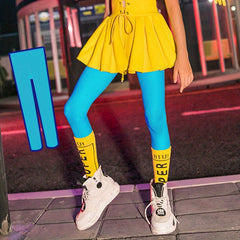 Girls Kids Hip hop Punk Style Stockings Tights Pantyhose