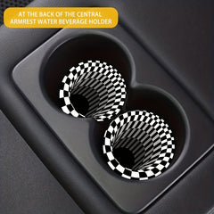 Waterproof Car Interior Coaster Anti-slip Decorative Set