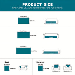 Waterproof Sofa Cover Non Slip Anti Stain Sofa Slipcover