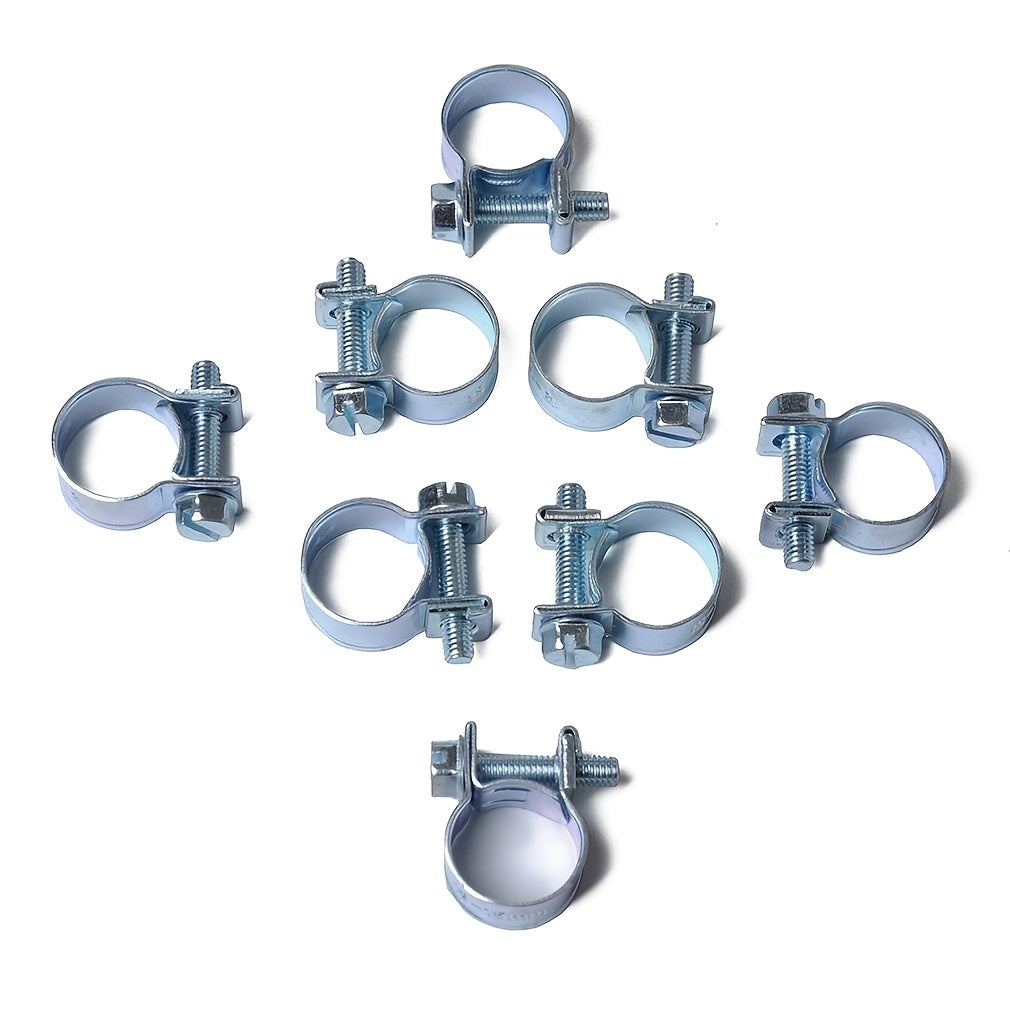 10pcs Mini Clamp 12 14mm Fuel Pipe Hose Clamp Air Hose Clamp Auto Parts