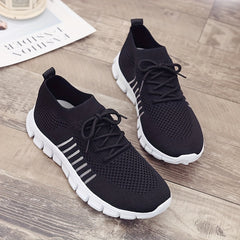 Women's Mesh Sports Shoes Lightweight Low Top Outdoor Travel