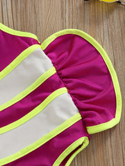 Toddler Girls Fish Shaped Cami One Piece Swimsuit