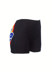 Pride Print Skinny Shorts for Women