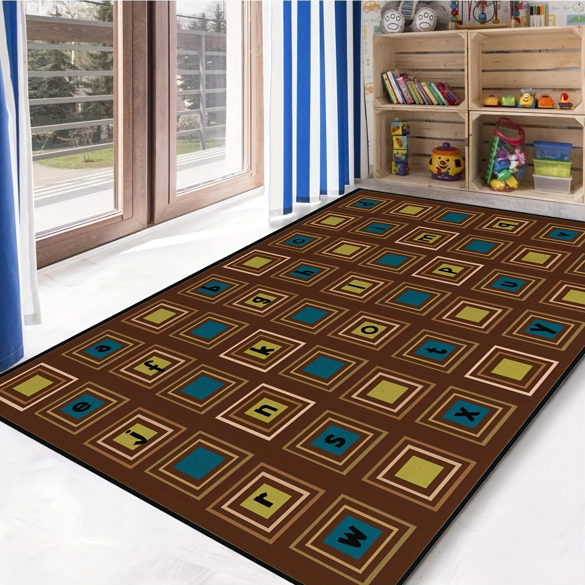 Alphabet Seating Carpet for Kids Room