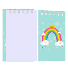 12pcs Mini Rainbow Notebook Party Favors