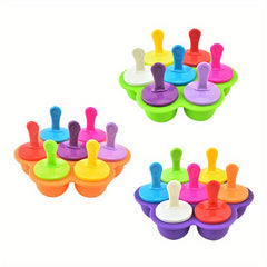 Silicone Ice Cream Mold Baby Food Box DIY Homemade Popsicle Mold