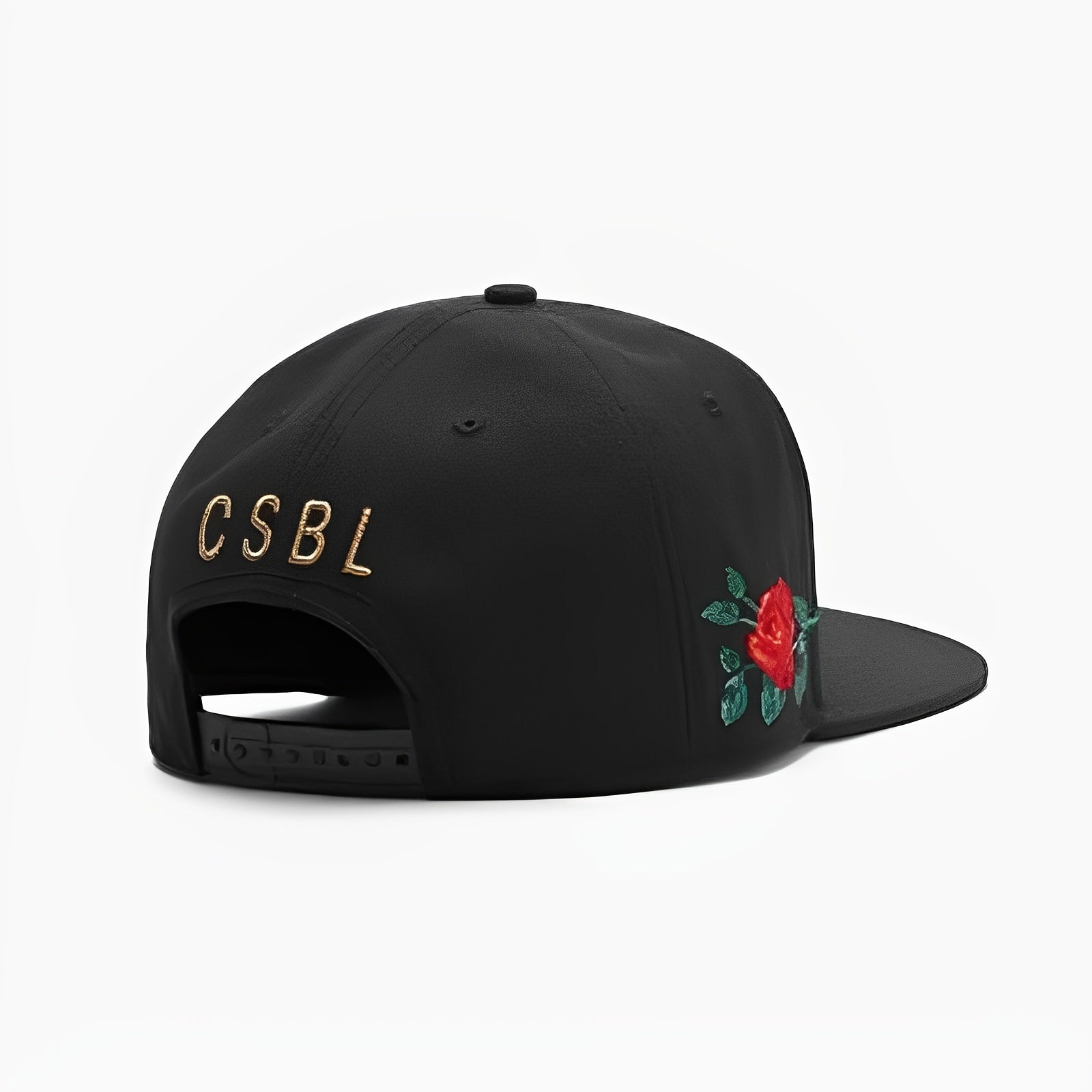 Men's Rose Embroidered Hip Hop Hat