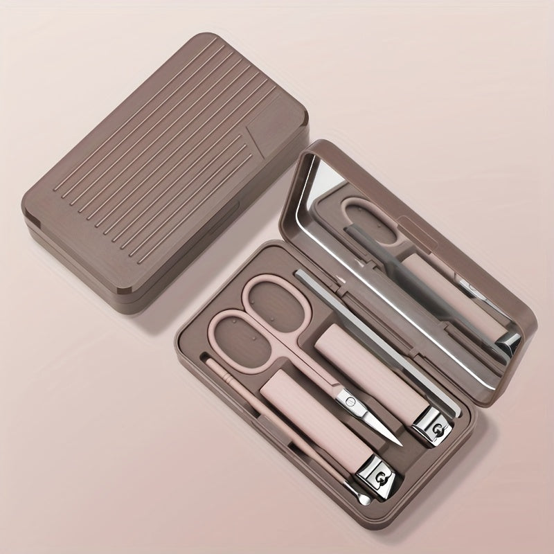 5pcs Nail Clippers Fingernail & Toenail Cutter Manicure Tool