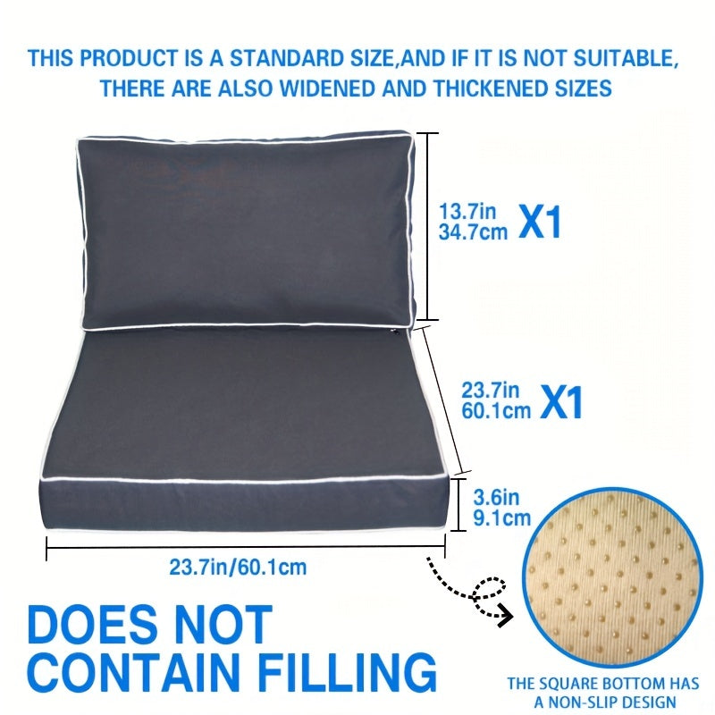 Waterproof Outdoor Cushion Set for Terrace Furniture 60-96cm