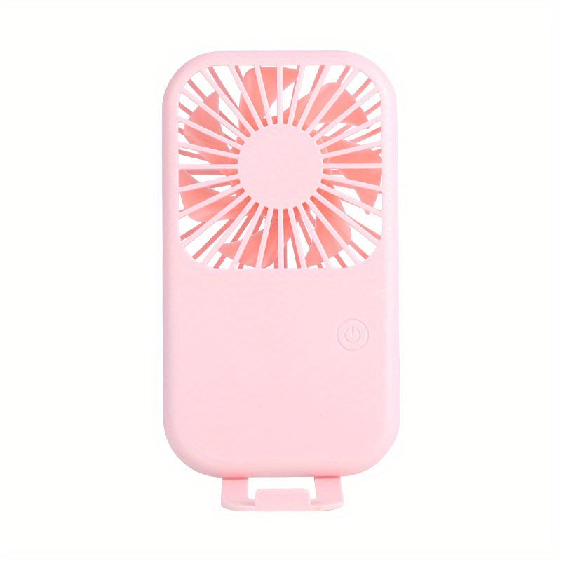 Mini Handheld Fan USB Rechargeable Small Portable Fan