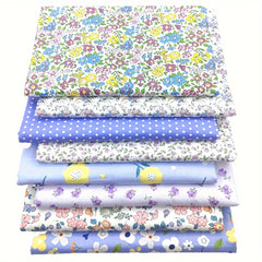 8pcs Printed Cotton Fabric 20x25cm Sewing Quilting Patchwork Material