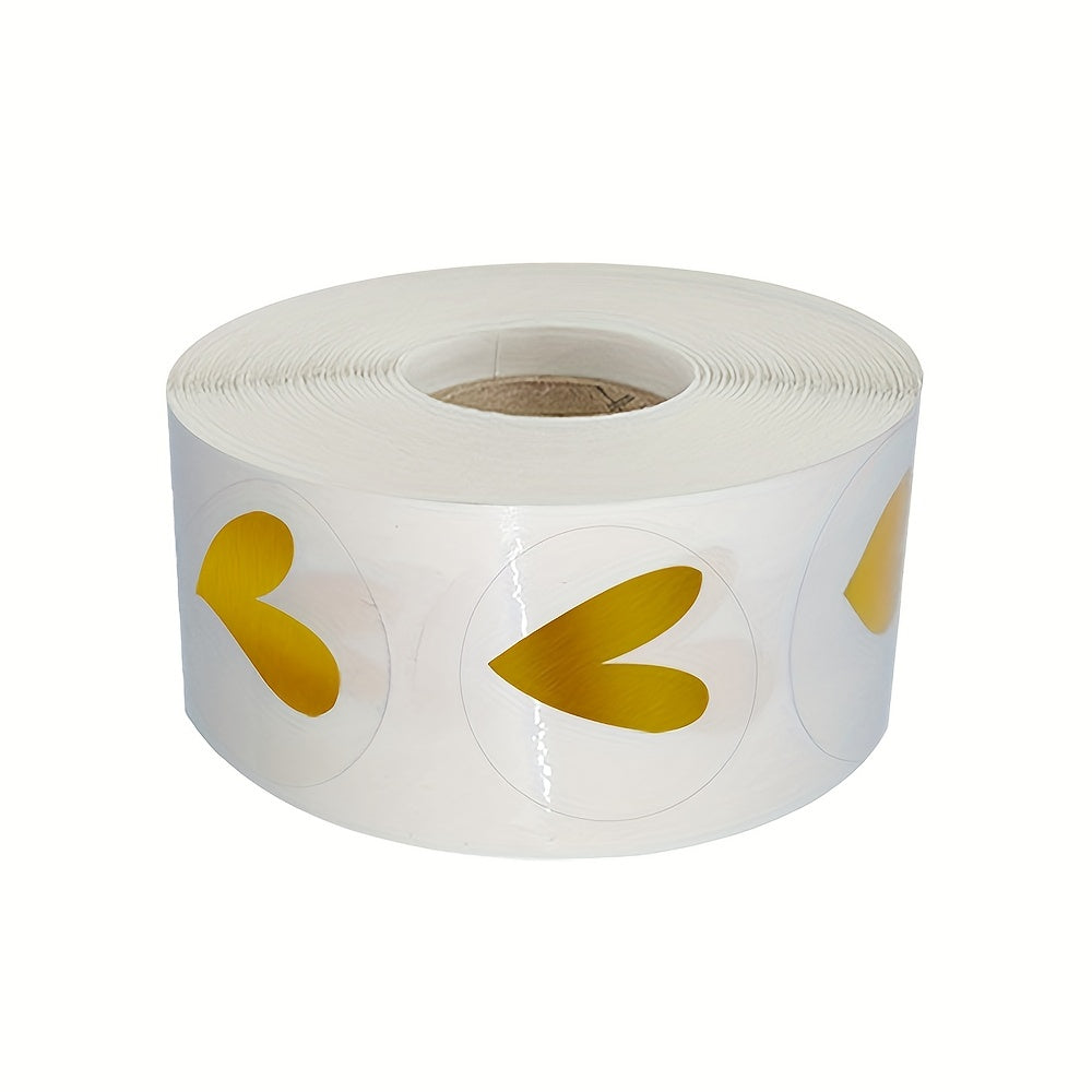 500pcs Heart Envelope Seals Thank You Stickers for Small Business Weddings