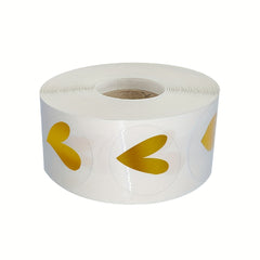 500pcs Heart Envelope Seals Thank You Stickers for Small Business Weddings