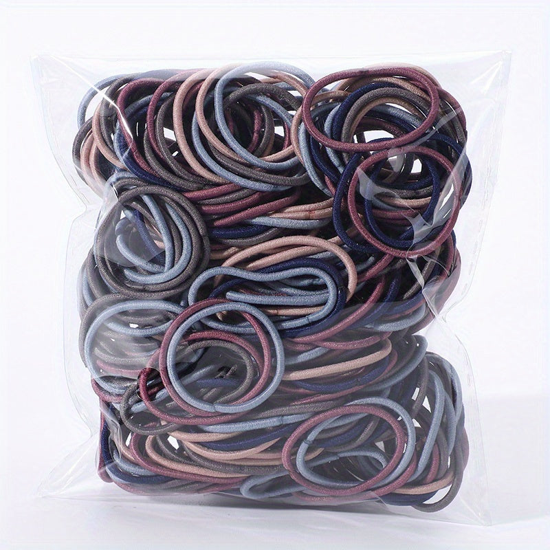 50pcs Plain Hair Tie Hair Bands Ponytail Holders Scrunchies Hair Accessories