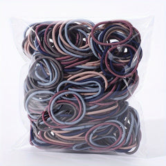 50pcs Plain Hair Tie Hair Bands Ponytail Holders Scrunchies Hair Accessories