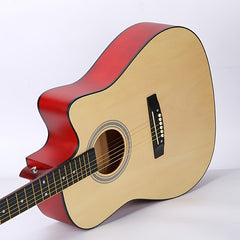 104 14 Cm Folk Music Wooden Guitar Beginner Boys And Girls With Accessories