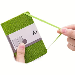 Small Leather Notepad for College Students - Mini Diaries
