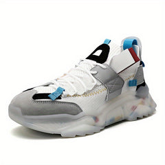 Men's Shock Absorbing Athletic Sneakers Lace Up Shoes