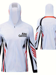 Men's Outdoor Fishing Hooded Anti UV Sun Protection Jersey