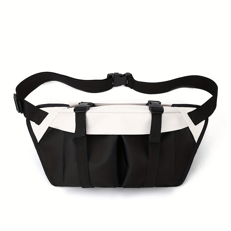 Large Capacity Sports Chest Bag for Outdoor Fitness Crossbody Bag