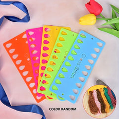 3pcs Embroidery Floss Organizer 20 Positions Yarn Sewing Needlewor